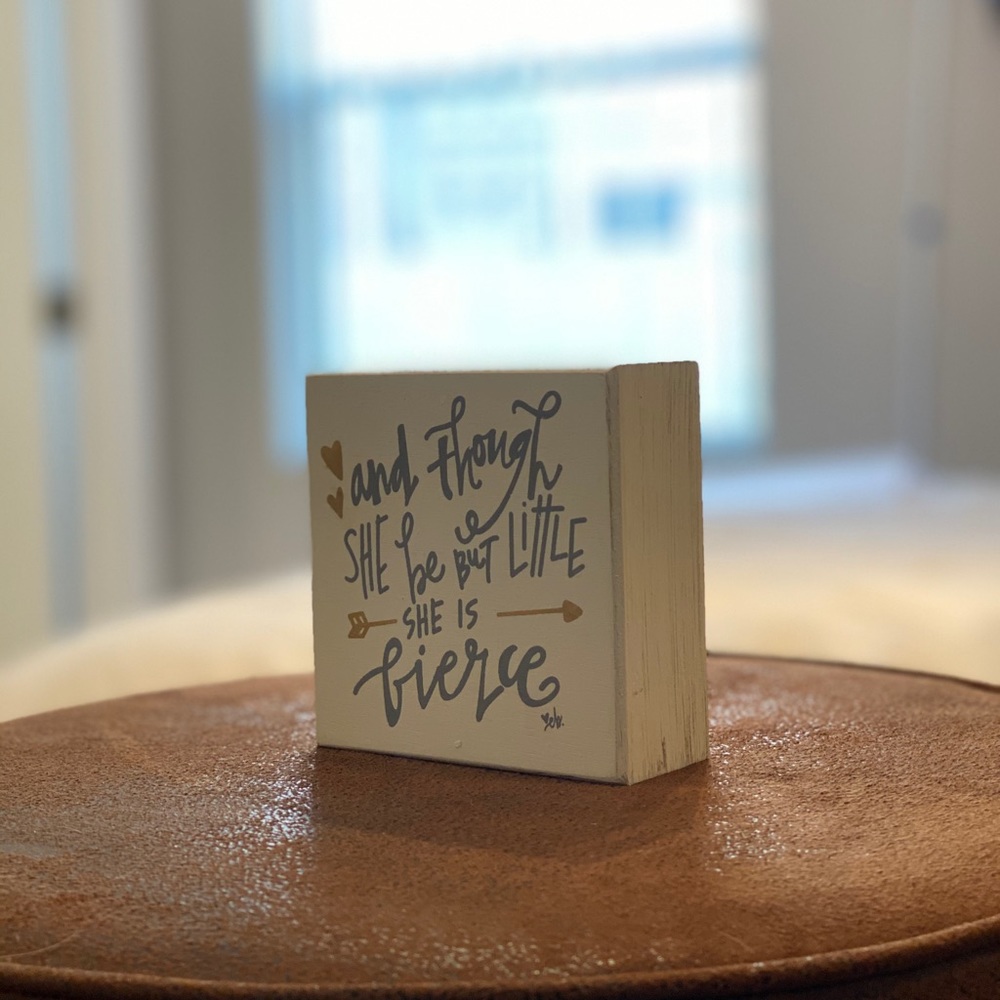 Wooden Quote | Home Decor